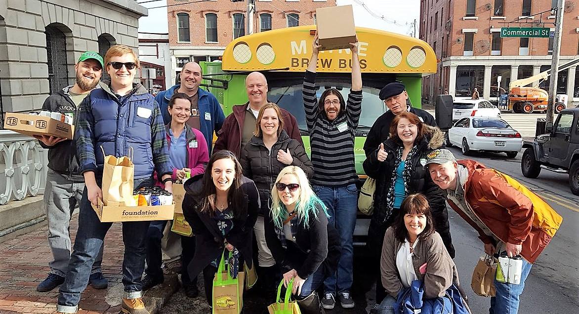 maine brew bus brewery tour