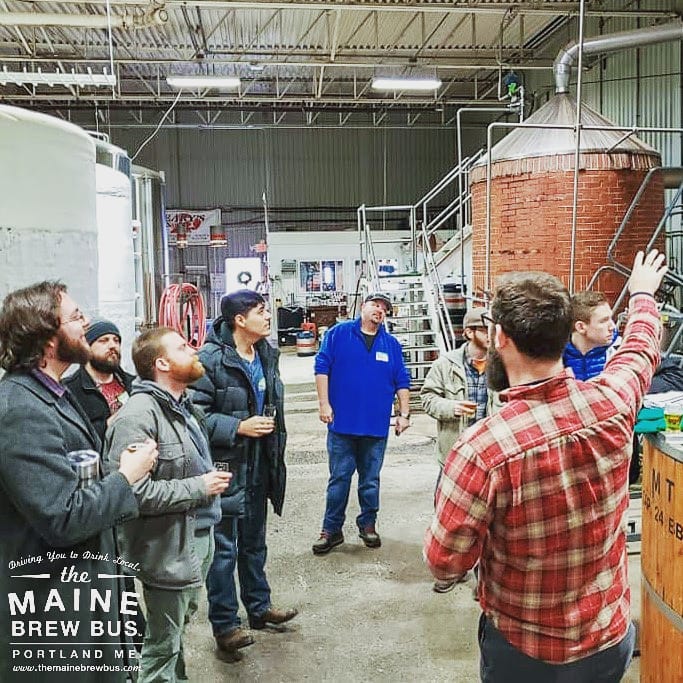 maine brew bus brewery tour