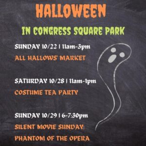 Silent Movie Sunday: "The Phantom of the Opera" at Congress Square Park @ Congress Square Park | Portland | Maine | United States