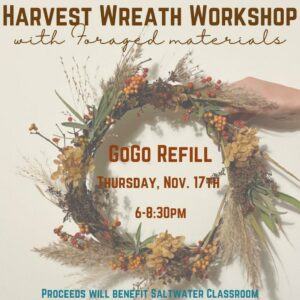 Harvest Wreath Workshop at GoGo Refill @ GoGo Refill | South Portland | Maine | United States