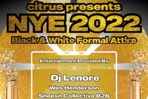 Citrus New Years Eve Black & White Formal @ Citrus | Portland | Maine | United States