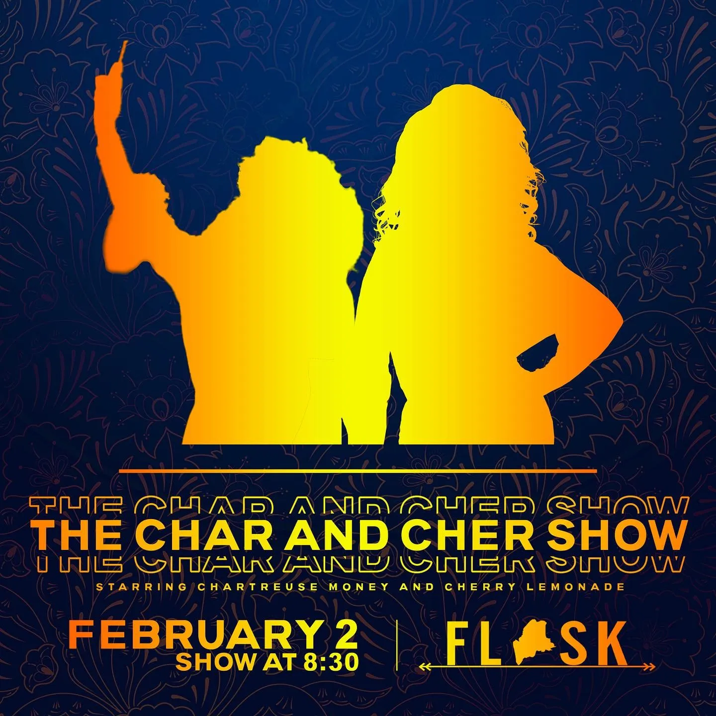 The CHAR and CHER SHOW Drag Show at Flask Lounge Portland Old Port