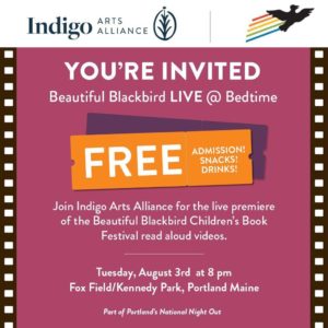 Beautiful Blackbird LIVE presents: Bedtime Stories Outdoors! @ Fox Field/ Kennedy Park | Portland | Maine | United States