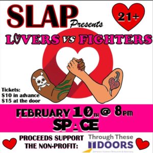 SLAP presents: Lovers vs Fighters at SPACE @ SPACE | Portland | Maine | United States