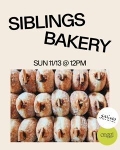 Siblings Bakery at Onggi Ferments & Foods @ Onggi | Ferments & Foods | Portland | Maine | United States