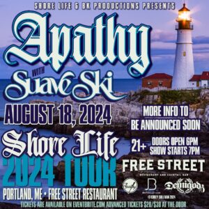 Apathy ft. Sauve Ski Shore Life Tour at Free Street @ Free St | Portland | Maine | United States