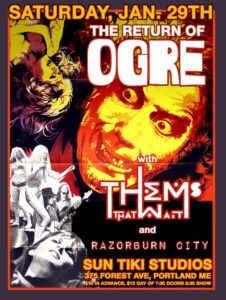 OGRE with Thems That Wait & Razorburn City at Sun Tiki Studios @ Sun Tiki Studios | Portland | Maine | United States