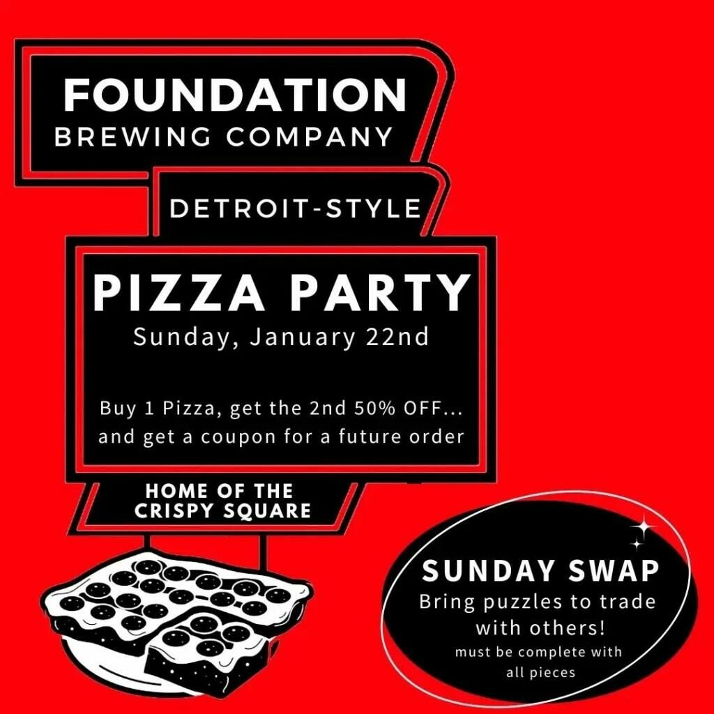 Foundation Brewing Pizza Party @ Foundation Brewing Company | Portland | Maine | United States