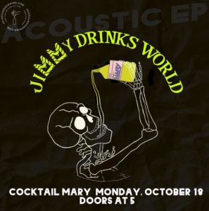 Jimmy Drinks World Pop Punk Pop-Up @ Cocktail Mary | Portland | Maine | United States