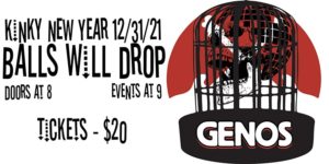 Kinky New Year with DJ Disco Dungeon at Geno's Rock Club @ Geno's Rock Club | Portland | Maine | United States