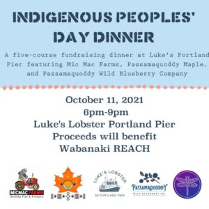 Indigenous Peoples' Day Dinner @ Luke's Lobster | Portland | Maine | United States