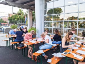 Calligraphy and Holiday Envelope Addressing at Austin Street Brewery @ Austin Street Brewery | Portland | Maine | United States