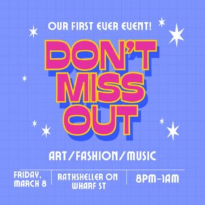 Art/Fashion/Music Event at Rathskeller On Wharf @ Rathskeller On Wharf | Portland | Maine | United States