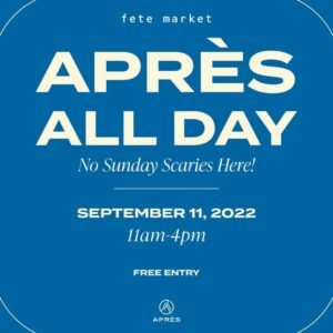 Fete Market at Aprés @ Apres Cider | Portland | Maine | United States