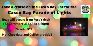 Parade of Lights on the Casco Bay Cat 2021 @ CFogg's Water Taxi and Charters | Portland | Maine | United States