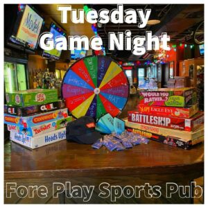 Tuesday Game Night