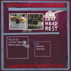 Car Seat Headrest at State Theatre Portland @ State Theatre Portland | Portland | Maine | United States