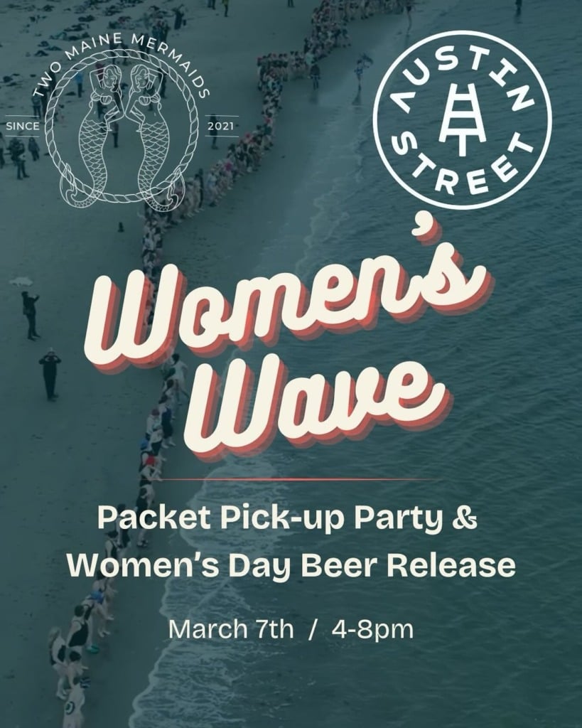 Women's Wave Pre-Dip Party at Austin Street Brewery @ Willard Beach | South Portland | Maine | United States