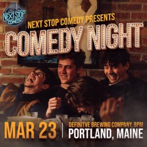 Next Stop Comedy at Definitive Brewing Co. @ Definitve Brewing Co. | Portland | Maine | United States