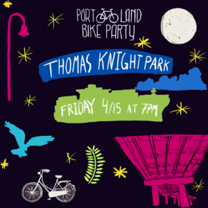 Portland Bike Party 1 Year Anniversary @ Thomas Knight Park | South Portland | Maine | United States