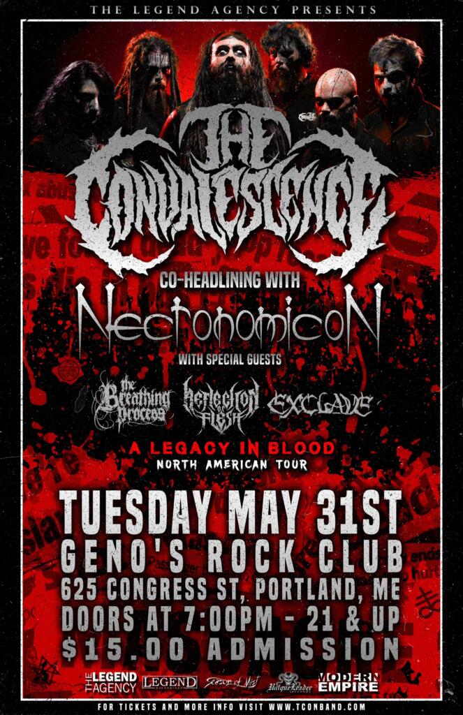 The Convalescence, Necronomicon, The Breathing Process, & More at Geno ...