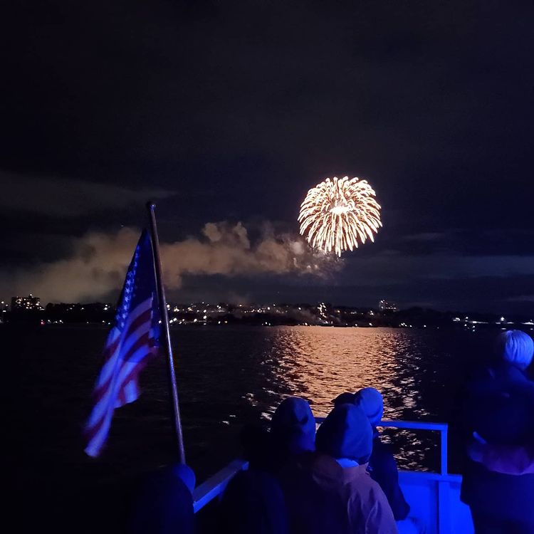 July 4th Fireworks Cruise with Casco Bay Cat Portland Old Port