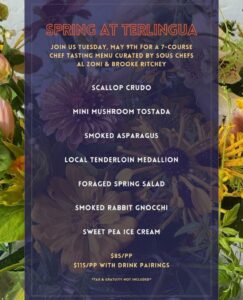 Spring at Terlingua- A 7 Course Tasting Menu @ Terlingua | Portland | Maine | United States