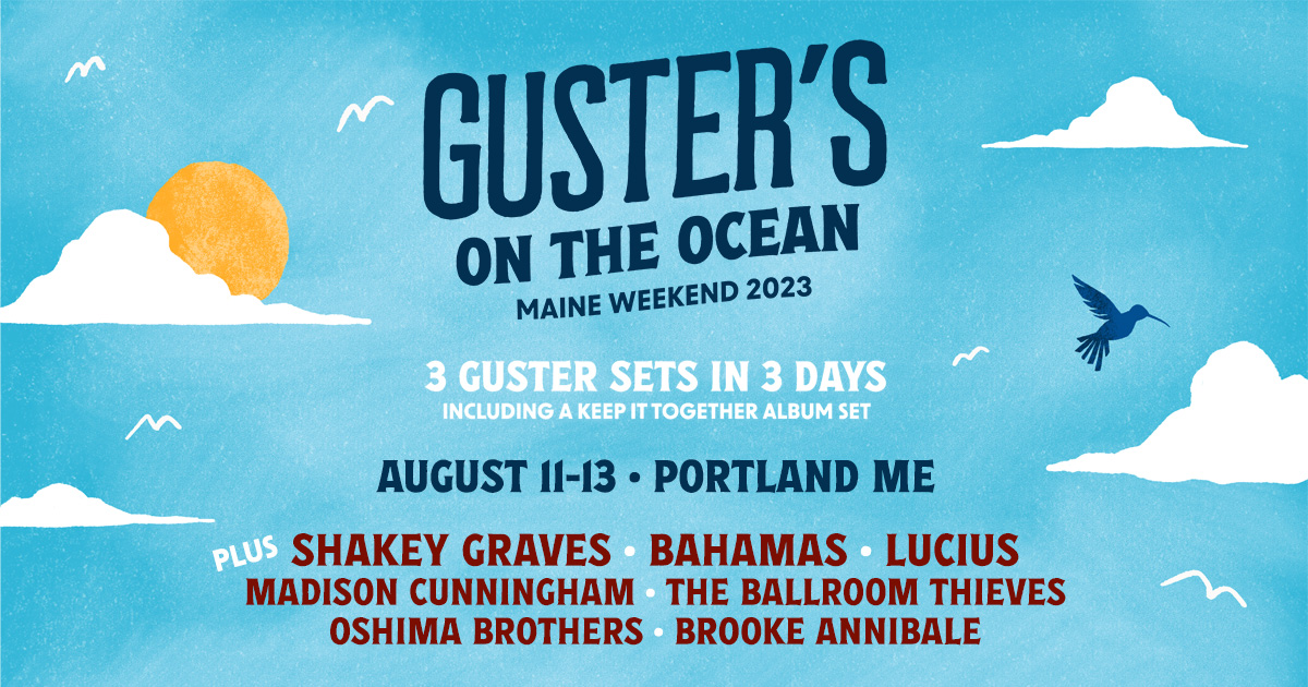 Guster On The Ocean at Thompson's Point Portland Old Port Things To