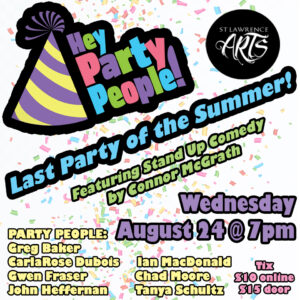 Hey Party People! - Last Party of the Summer at St. Lawrence Arts @ St. Lawrence Arts | Portland | Maine | United States