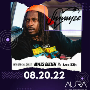 Shwayze with Special Guest: Myles Bullen & Los Elk at Aura @ Aura | Portland | Maine | United States