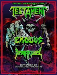 Testament at State Theatre @ State Theatre | Portland | Maine | United States