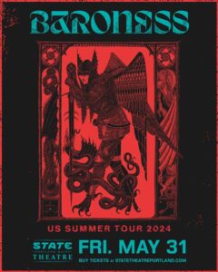 Baroness with Portrayal of Guilt, Gozu at State Theatre @ State Theatre | Portland | Maine | United States