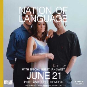 Nation of Language at State Theatre @ Portland house of music and events | Portland | Maine | United States