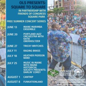 Concert in the Park: Portland Jazz Orchestra with Katie Oberholtzer at State Theatre @ Congress Square Park | Portland | Maine | United States