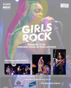 Maine Academy of Modern Music Presents Girls Rock [BLOCK 3] at Portland House of Music @ Portland House of Music | Portland | Maine | United States