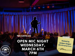 March Open Mic Night at OLS! @ One Longfellow Square | Portland | Maine | United States