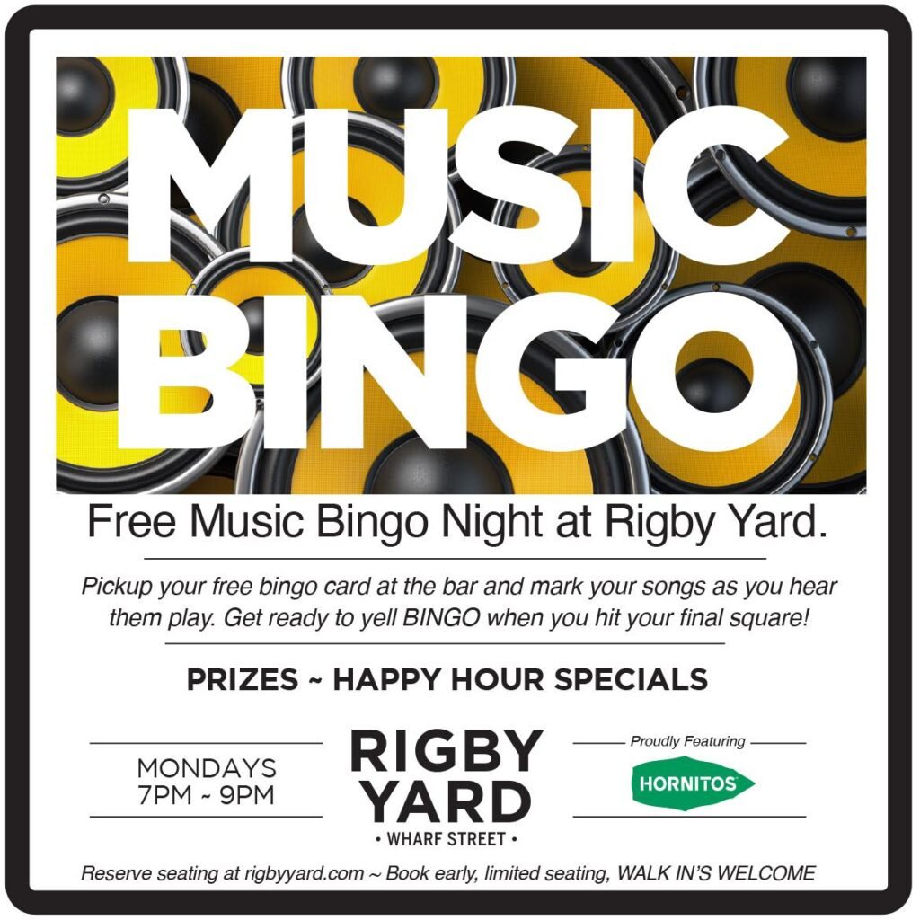 Music Bingo at Rigby Yard @ Rigby Yard | Portland | Maine | United States