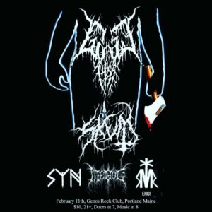 SKVM, Goat Piss, SYN, ERGI, and MEGOG at Geno's Rock Club @ Geno's Rock Club | Portland | Maine | United States