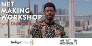 Net Making Workshop with Diedrick Brackens at Indigo Arts Alliance @ Indigo Arts Alliance | Portland | Maine | United States