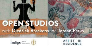 Open Studio with Diedrick Brackens and Jordan Parks at Indigo Arts Alliance @ Indigo Arts Alliance | Portland | Maine | United States