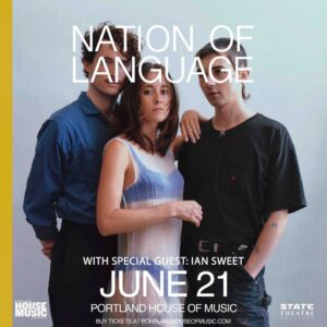 Nation of Language w. Ian Sweet at Portland House of Music @ Portland House of Music | Portland | Maine | United States