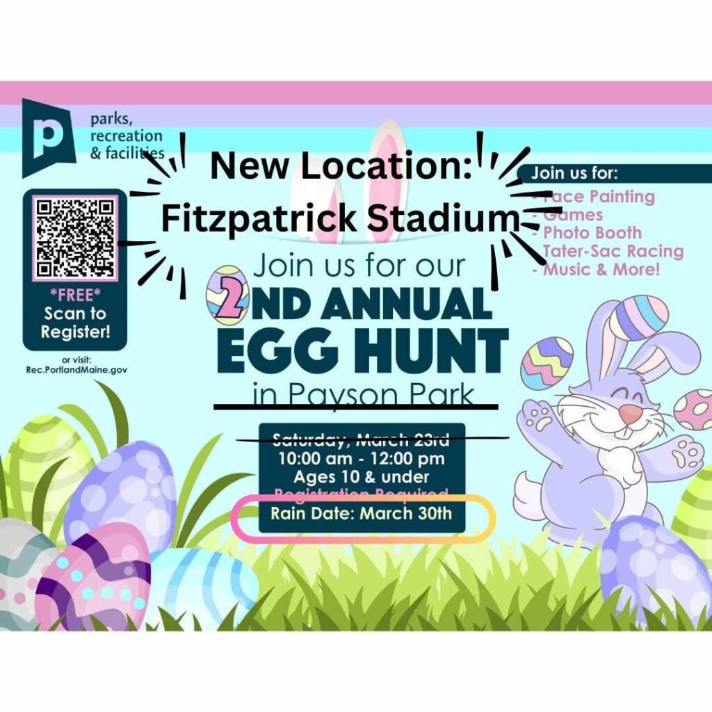 Egg Hunt at Payson Park @ Fitzpatrick Stadium | Portland | Maine | United States