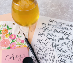 Modern Calligraphy at Austin Street Brewery @ Austin Street Brewery | Portland | Maine | United States