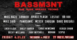 BASSM3NT at Free Street @ Free Street | Portland | Maine | United States