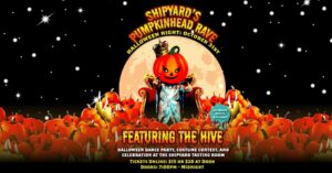 Shipyard's Pumpkinhead Rave on Halloween! Featuring THE HIVE @ Shipyard Brewing Co. | Portland | Maine | United States