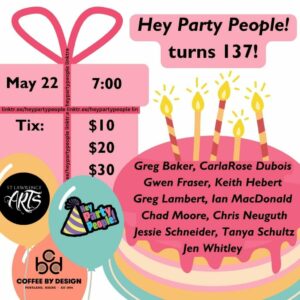 Hey Party People turns 137! at St. Lawrence Arts @ St. Lawrence Arts | Portland | Maine | United States