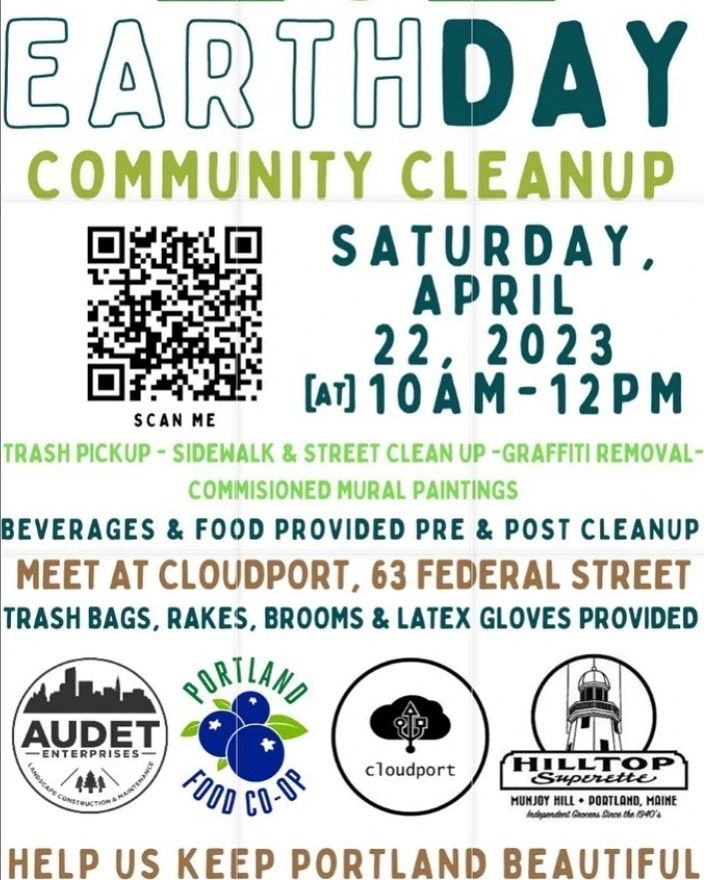 Earth Day Clean-Up @ Cloudport Maine | Portland | Maine | United States