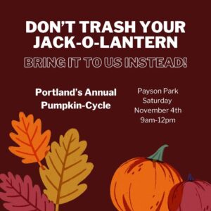 Portland's Annual Pumpkin Cycle @ Edward Payson Park | Portland | Maine | United States