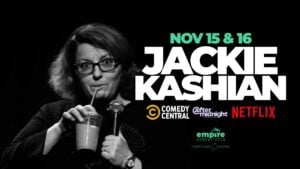 JACKIE KASHIAN at Empire Comedy Club @ Empire Live | Poland | Maine | United States