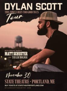 DYLAN SCOTT AT THE STATE THEATRE @ State Theatre | Portland | Maine | United States